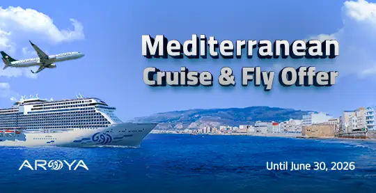 Mediterranean Cruise & Fly Offer